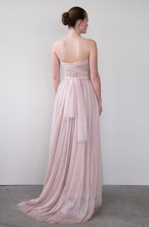 Leeda: dress - SEMITRANSPARENT DRESS
