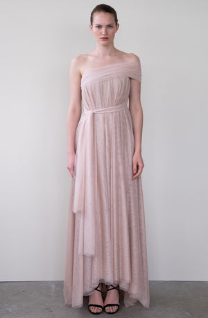 Leeda: dress - SEMITRANSPARENT DRESS