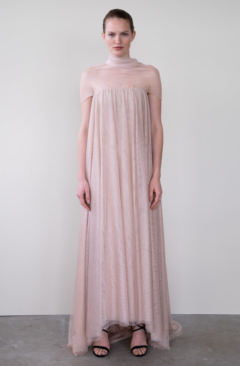 Leeda: dress - SEMITRANSPARENT DRESS