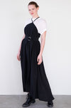 Leeda: dress - SILK DRESS WITH BELT