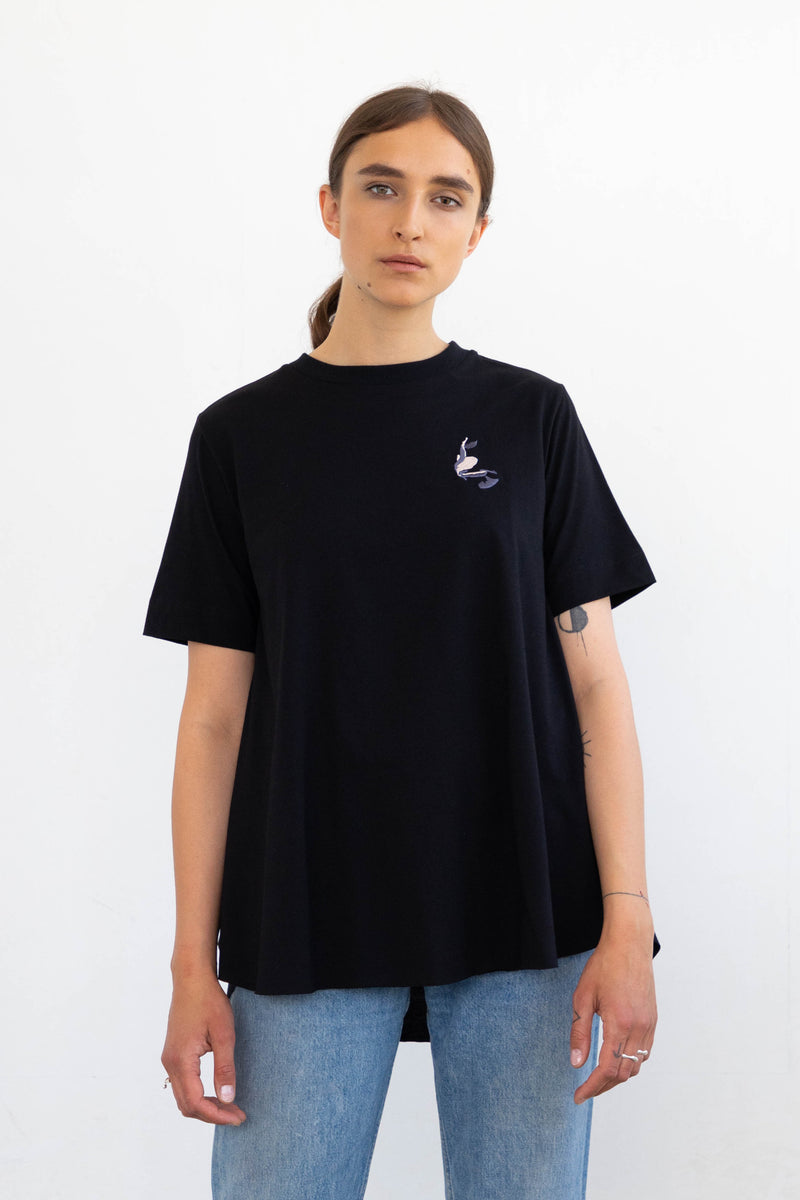 T-SHIRT TOUCH ME EMBROIDERY LIGHT