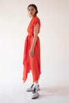 SIMPLE WRAP DRESS - APEROL