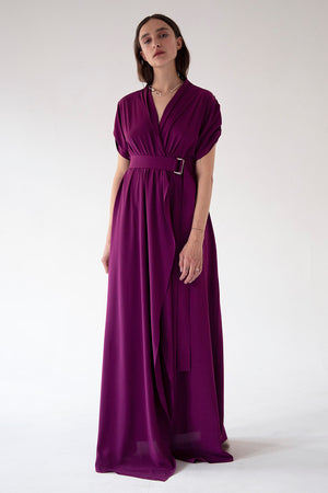 DRESS ESTER - PURPLE