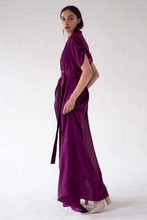 DRESS ESTER - PURPLE