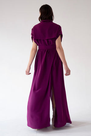 DRESS ESTER - PURPLE