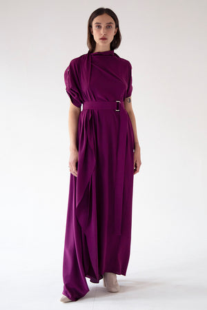 DRESS ESTER - PURPLE