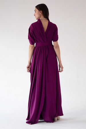 DRESS ESTER - PURPLE