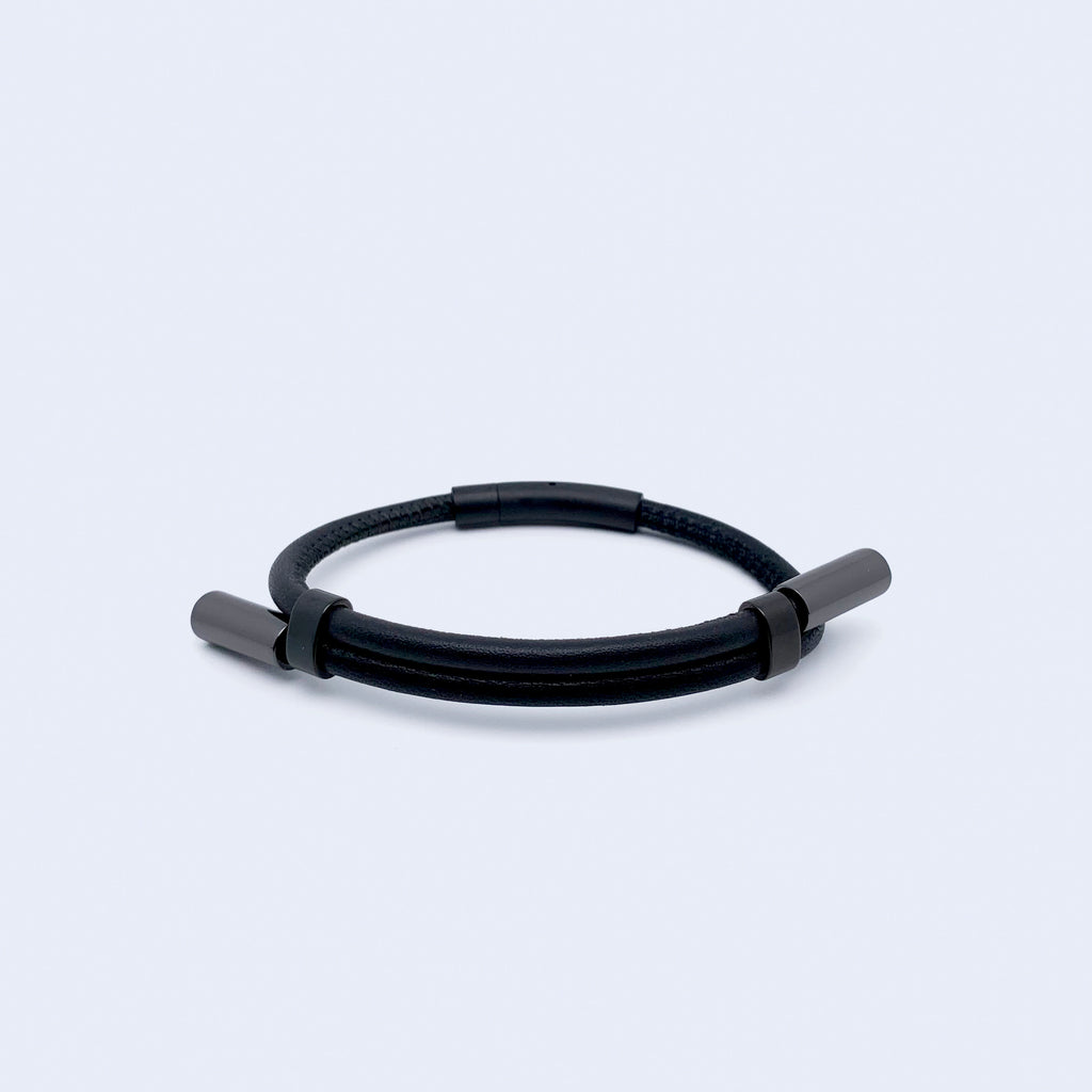 JANA ROLLO - BRACELET MINIMAL black/black