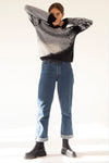 WOOL JUMPER B&W