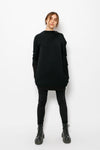 TIE WRAP SWEATSHIRT LONG