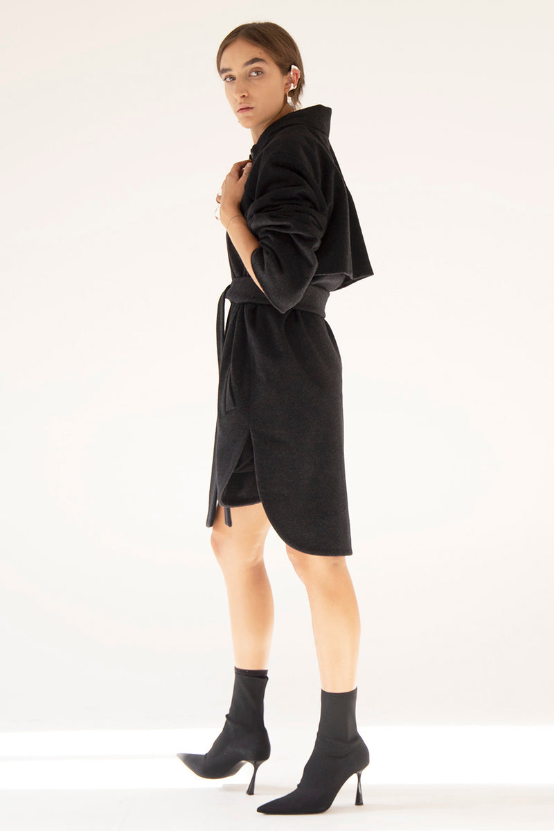 CASHMERE COAT - SHORT
