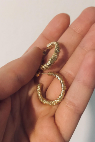 MILEVA TESTAS Apollo Silver Earrings