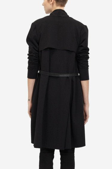 COTTON COAT BLACK