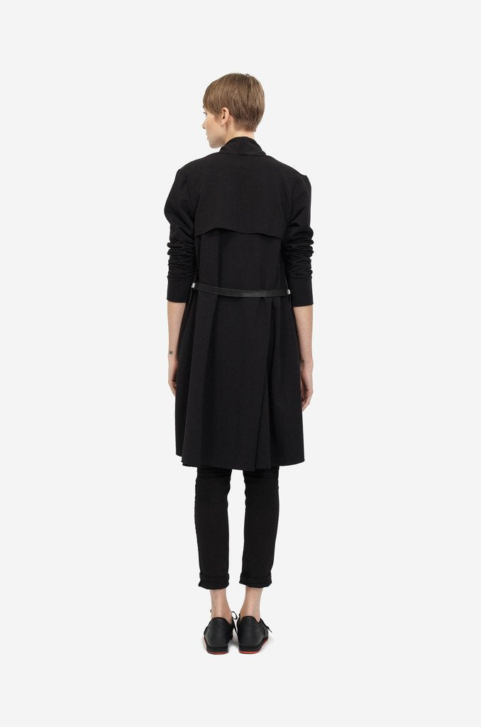 COTTON COAT BLACK