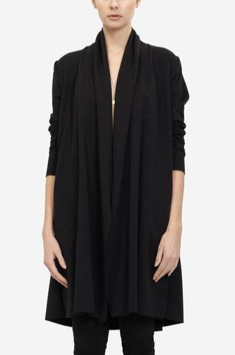 COTTON COAT BLACK