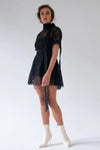 Mini Lace Dress - Black Rental