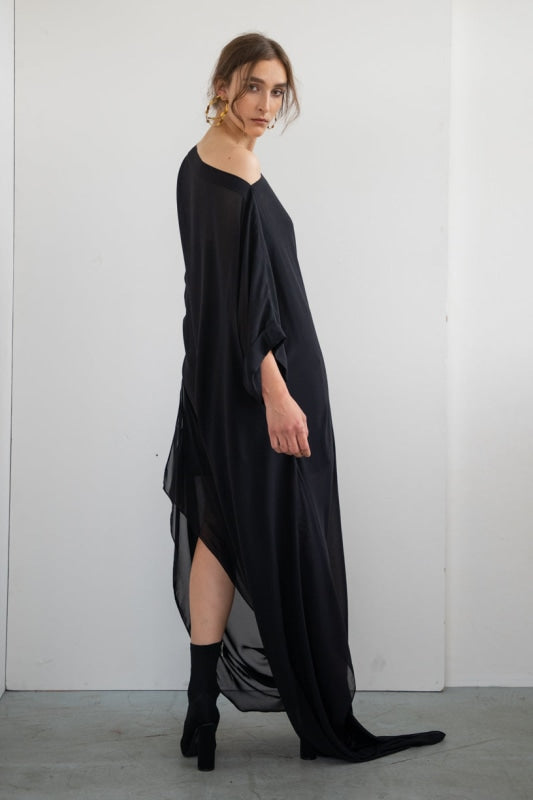 Semitransparent Dress Knot - Rental Dress