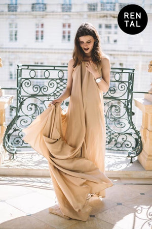 Leeda: dress - SILK GOWN - RENTAL