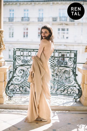 Leeda: dress - SILK GOWN - RENTAL